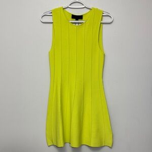 62. Zara Lime Green Backless Dress